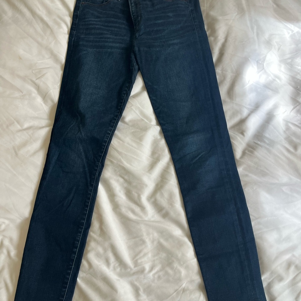 Abercrombie & Fitch Dark Indigo Skinny Jeans
